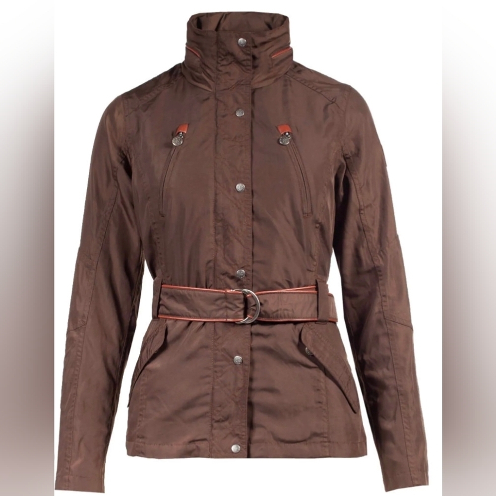 Horze Crescendo Women's Brown Belted Jacket M